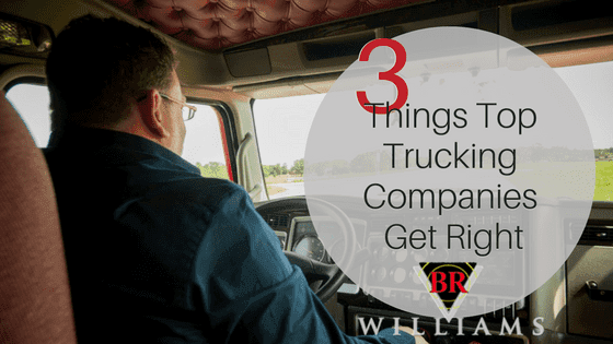 3 Things Top Trucking Companies Get Right
