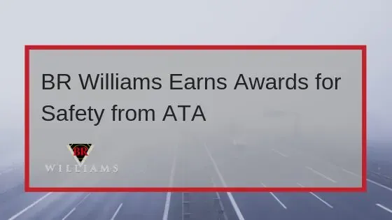 BR Williams Earns Awards for Safety from ATA