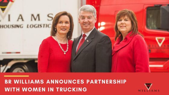 BR Williams Announces Partnership With Women In Trucking