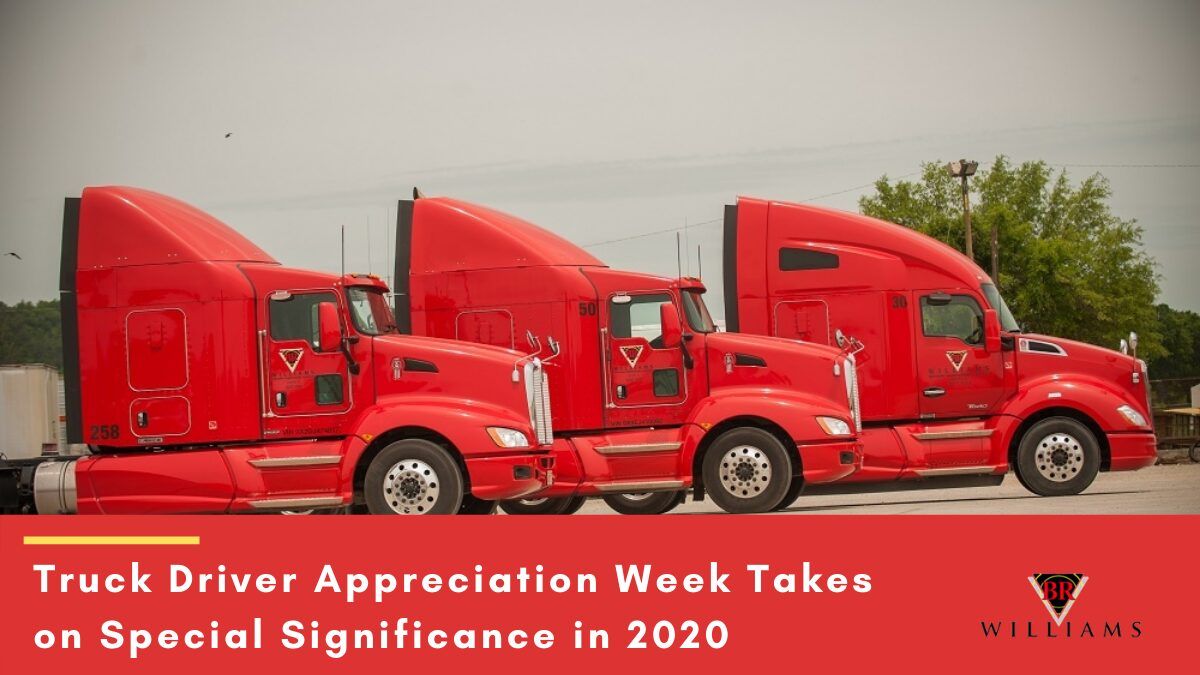 Truck Driver Appreciation Week Takes on Special Significance in 2020