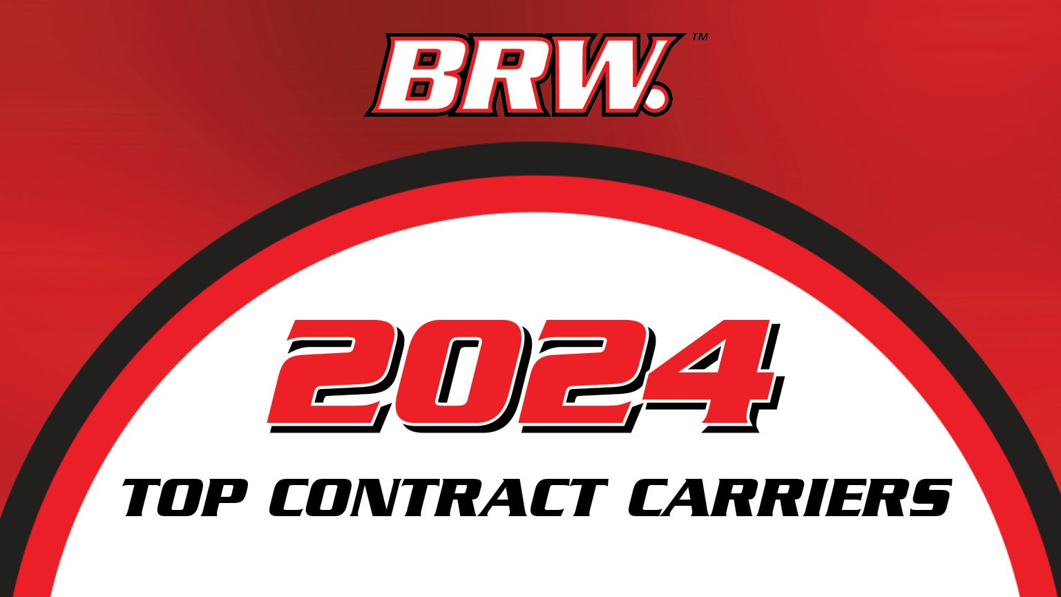 Award image for 2024 top contract carriers by BR Williams