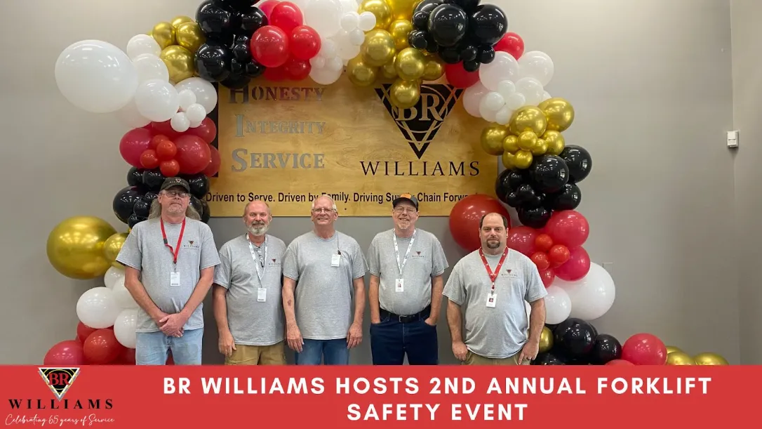 BR Williams Hosts 2nd Annual Forklift Safety Event in Commemoration of National Forklift Safety Day