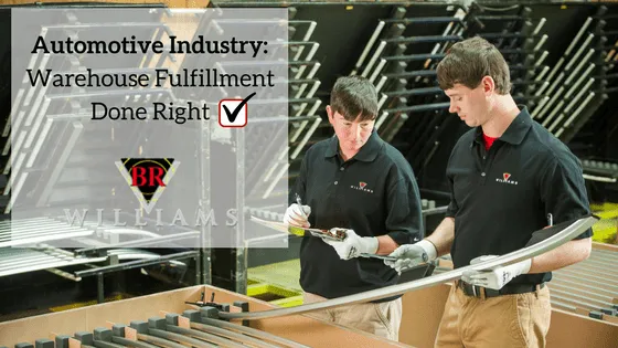 Automotive Industry: Warehouse Fulfillment Done Right!