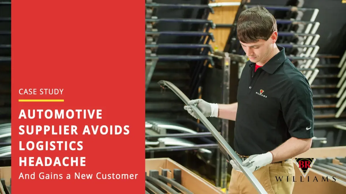 Automotive Supplier Avoids Logistics Headache and Gains a New Customer